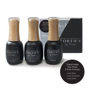 Fuzion Fortify StarterFuzion Fortify Starter Kit - Structured Gel Mani 3 Step